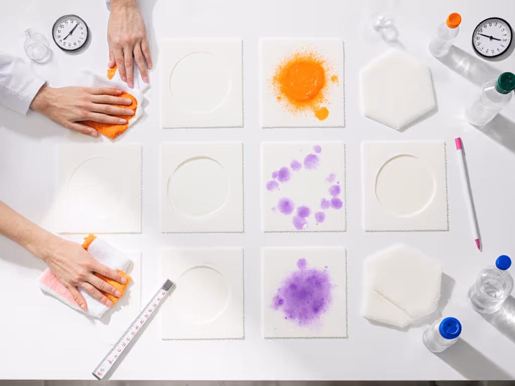 detailed-cleanability-test-setup