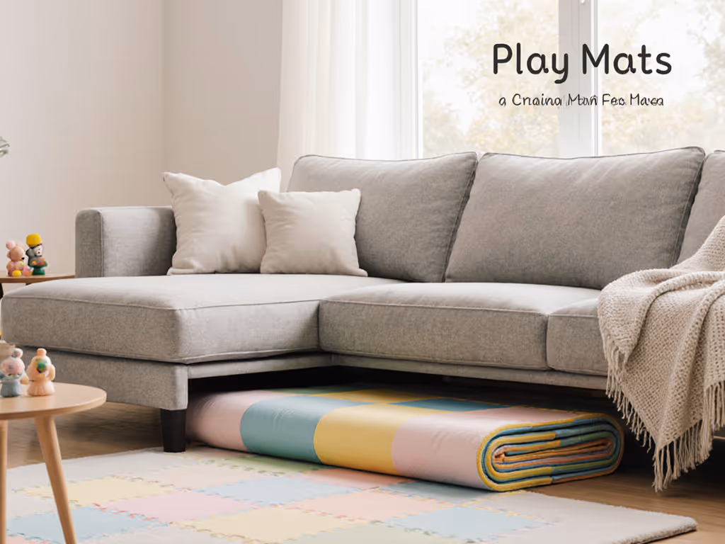 foldable_play_mat_storage_beneath_sofa