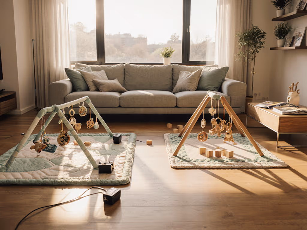 Battery vs Self-Powered Play Mats: Value Over Time Compared