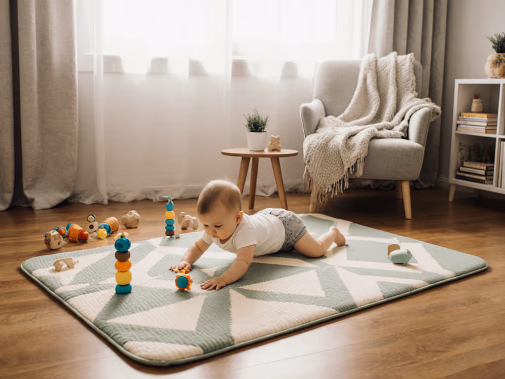 Torticollis Play Mat Positioning That Corrects Head Tilt