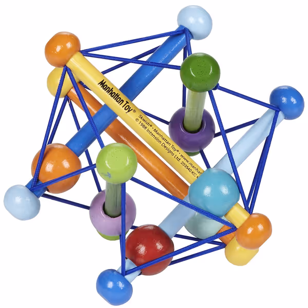 Manhattan Toy Skwish Color Burst Rattle